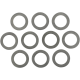 Eastern Motorcycle Parts Cam Shims - +0.015" - Gear #1, #3 and #4 - 45" | K | KH | KHK | XL - DS-194072  A-6771